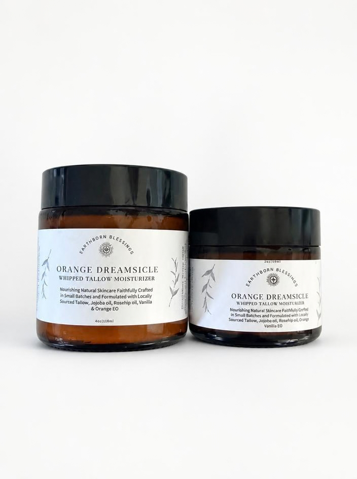 Orange Dreamsicle Whipped Tallow Moisturizer